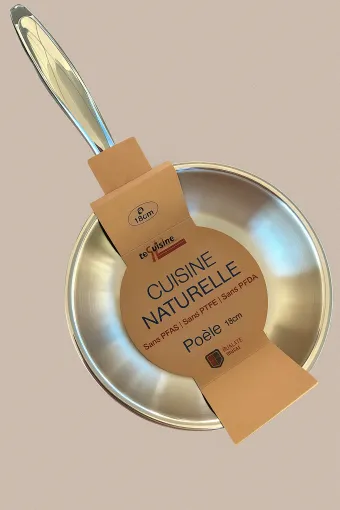 Poêle en inox de 18 cm sans PFOA à Montbrison, proximité de Saint-Étienne, Boutique Guillet