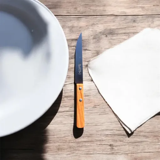 Couteau de table manche bois La Fourmi à Veauche, proximité de Saint-Étienne, Boutique Guillet